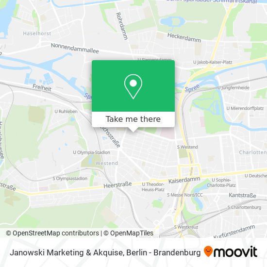 Janowski Marketing & Akquise map