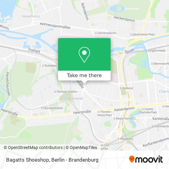 Bagatts Shoeshop map