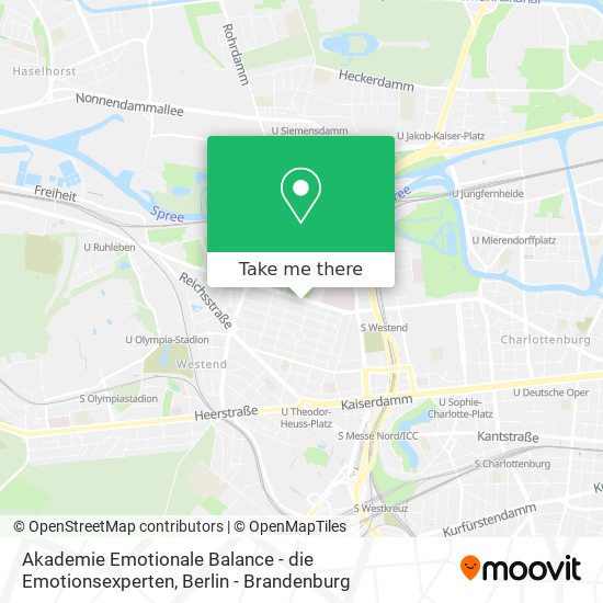 Карта Akademie Emotionale Balance - die Emotionsexperten
