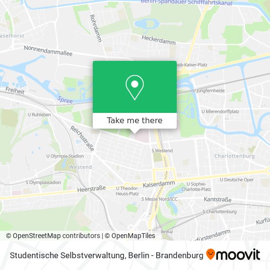 Studentische Selbstverwaltung map