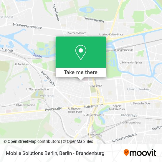 Mobile Solutions Berlin map