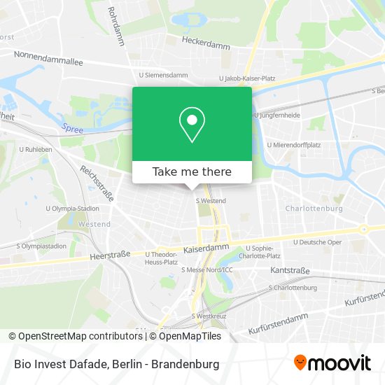 Bio Invest Dafade map