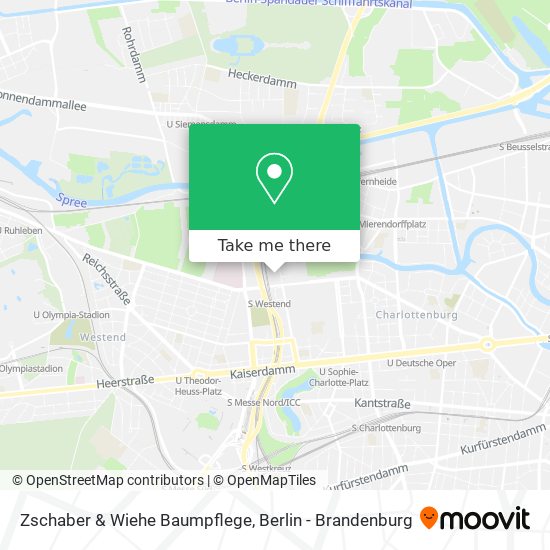 Zschaber & Wiehe Baumpflege map