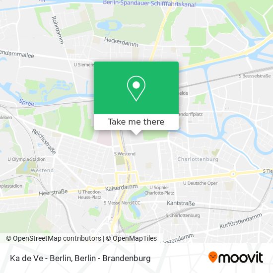Ka de Ve - Berlin map