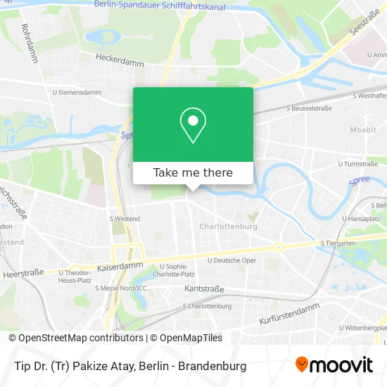 Карта Tip Dr. (Tr) Pakize Atay