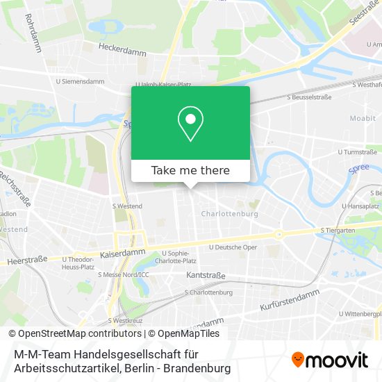 M-M-Team Handelsgesellschaft für Arbeitsschutzartikel map