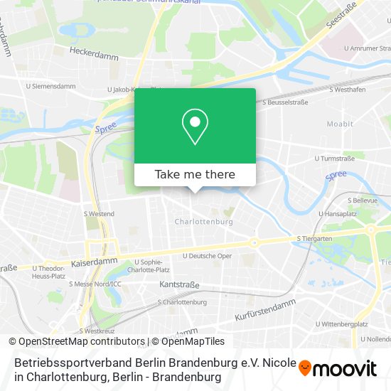 Betriebssportverband Berlin Brandenburg e.V. Nicole in Charlottenburg map