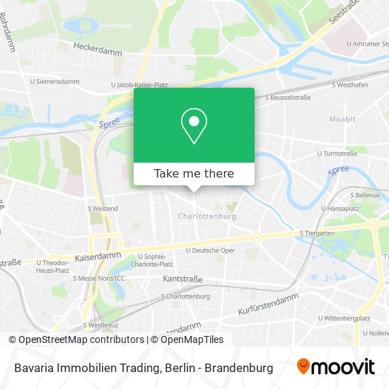 Bavaria Immobilien Trading map