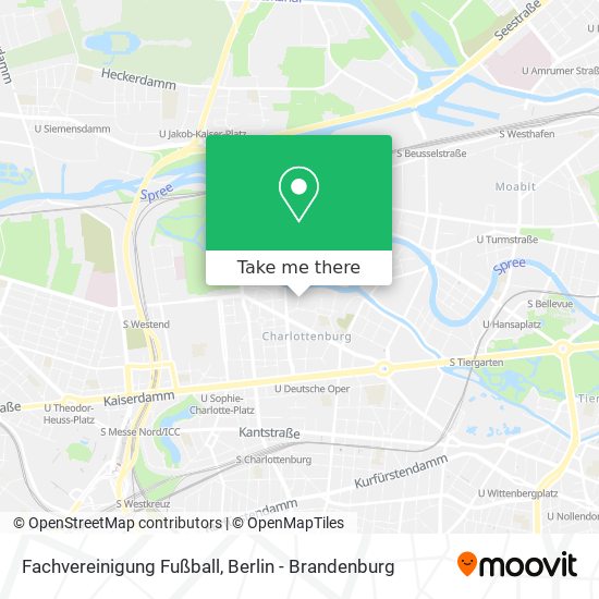 Fachvereinigung Fußball map