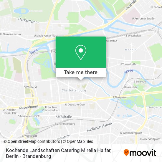 Kochende Landschaften Catering Mirella Halfar map