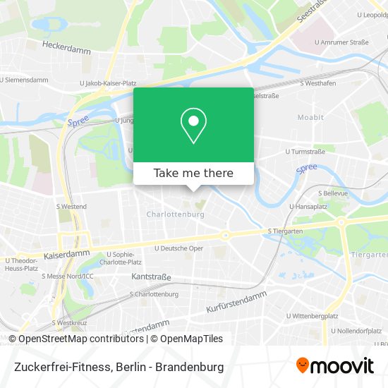 Zuckerfrei-Fitness map