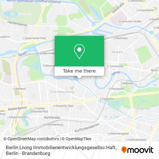 Berlin Living Immobilienentwicklungsgesellsc Haft map