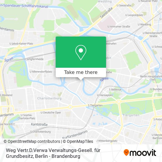 Weg Vertr.D.Verwa Verwaltungs-Gesell. für Grundbesitz map