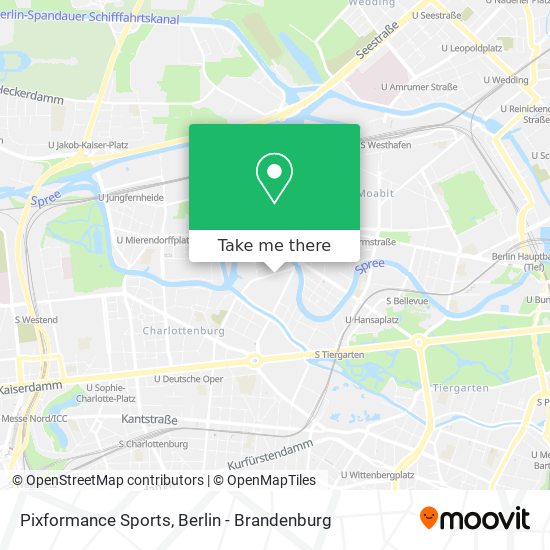 Pixformance Sports map