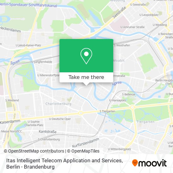 Карта Itas Intelligent Telecom Application and Services