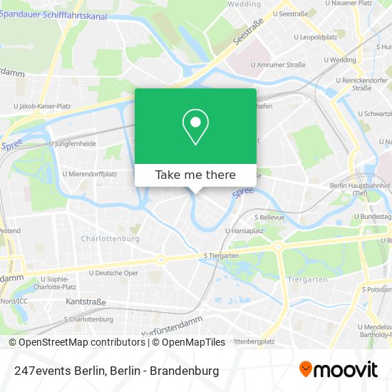 Карта 247events Berlin