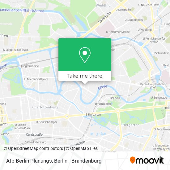 Карта Atp Berlin Planungs