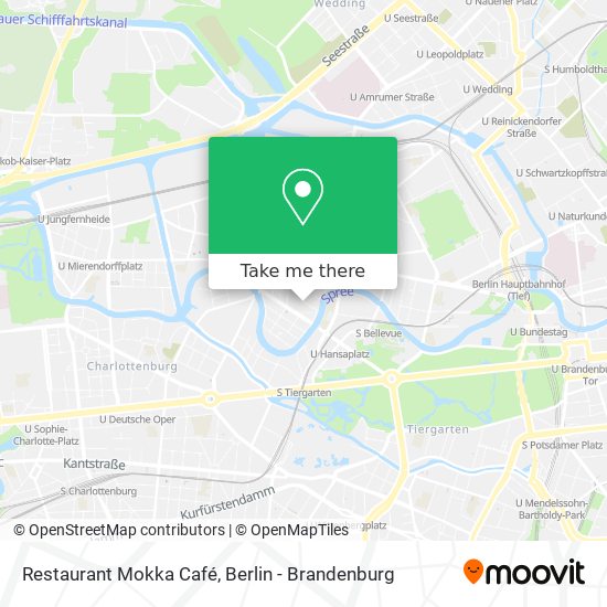 Restaurant Mokka Café map