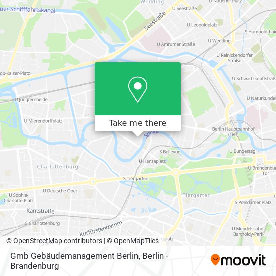 Карта Gmb Gebäudemanagement Berlin