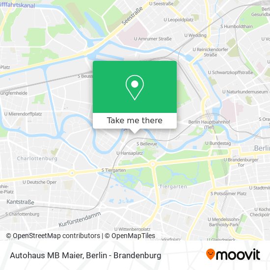 Autohaus MB Maier map