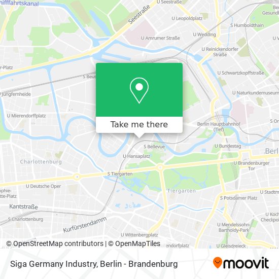 Карта Siga Germany Industry
