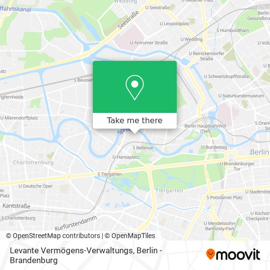 Levante Vermögens-Verwaltungs map