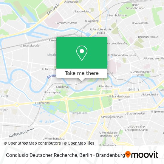 Conclusio Deutscher Recherche map