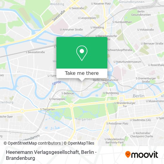 Карта Heenemann Verlagsgesellschaft