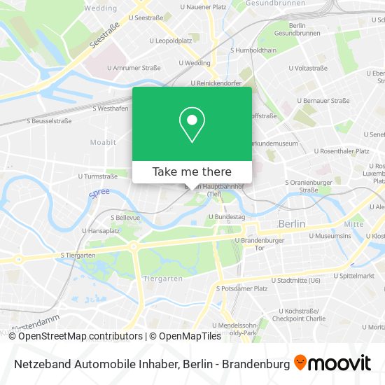 Netzeband Automobile Inhaber map