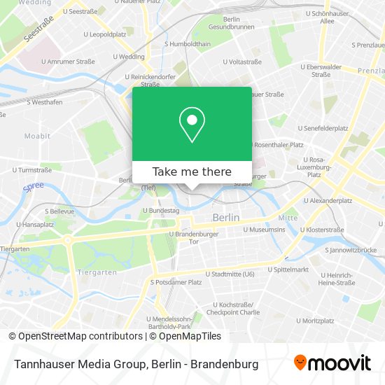 Tannhauser Media Group map