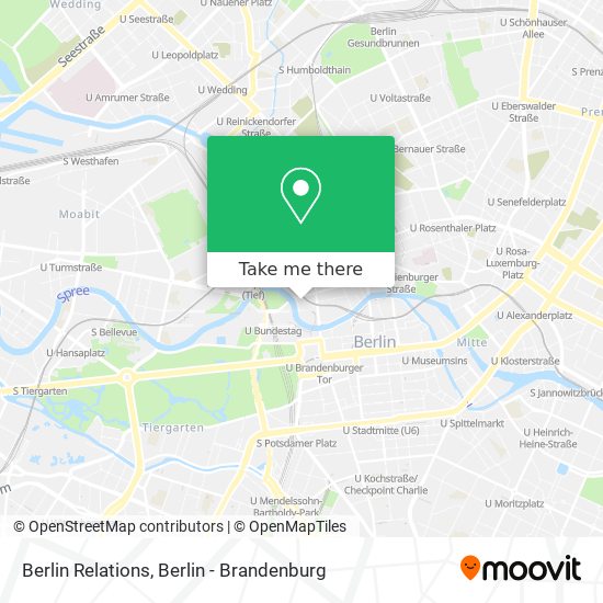 Berlin Relations map