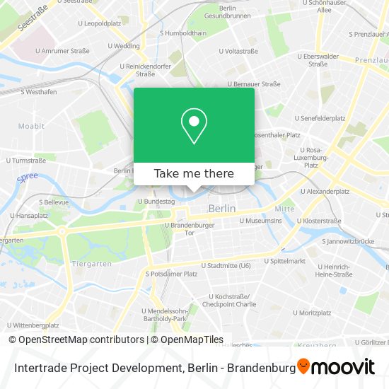 Intertrade Project Development map