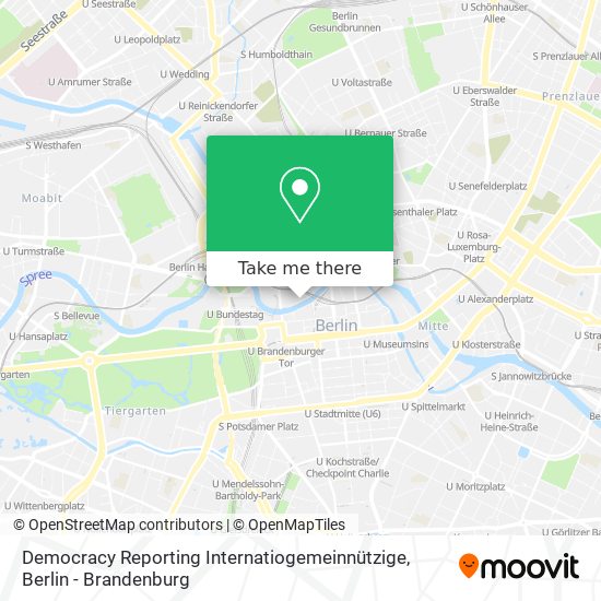 Карта Democracy Reporting Internatiogemeinnützige