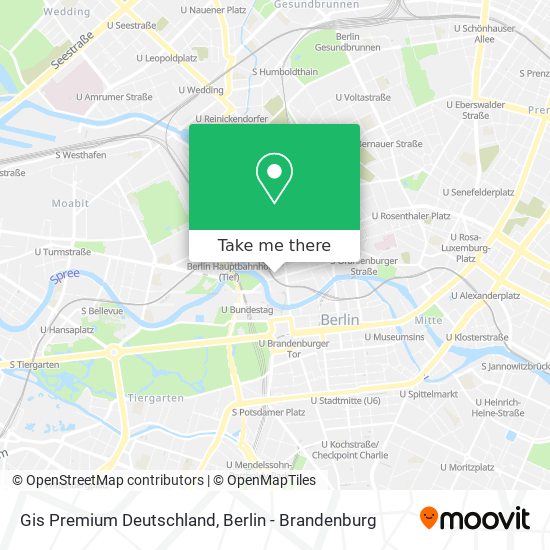 Gis Premium Deutschland map