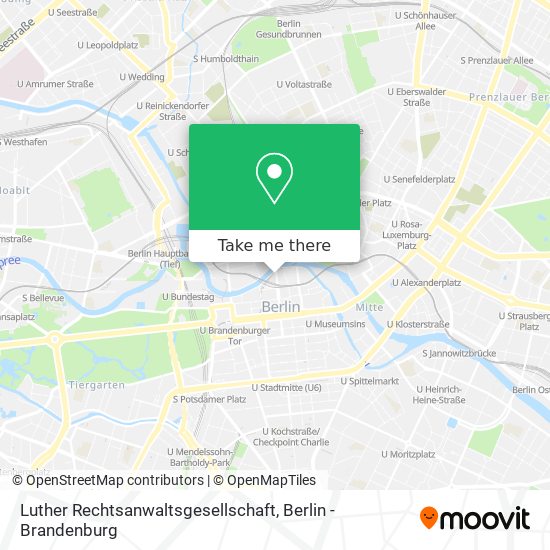 Luther Rechtsanwaltsgesellschaft map