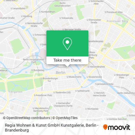 Regia Wohnen & Kunst GmbH Kunstgalerie map