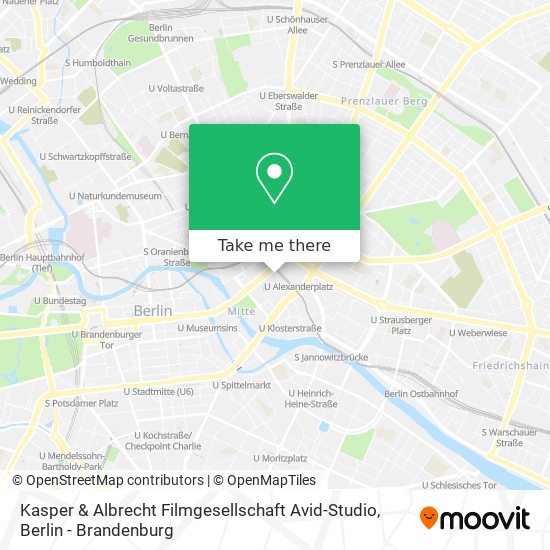 Kasper & Albrecht Filmgesellschaft Avid-Studio map