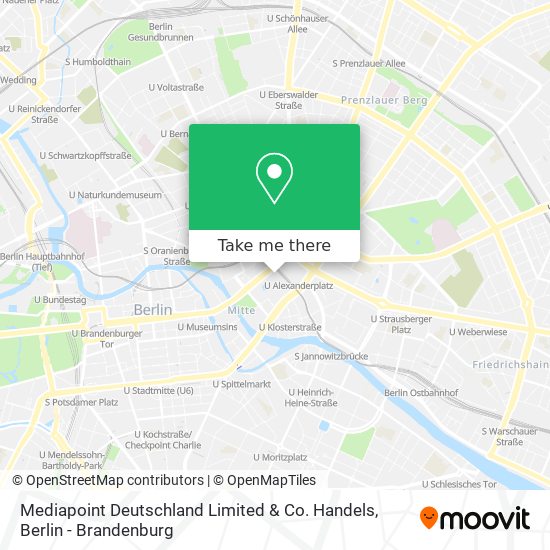 Mediapoint Deutschland Limited & Co. Handels map
