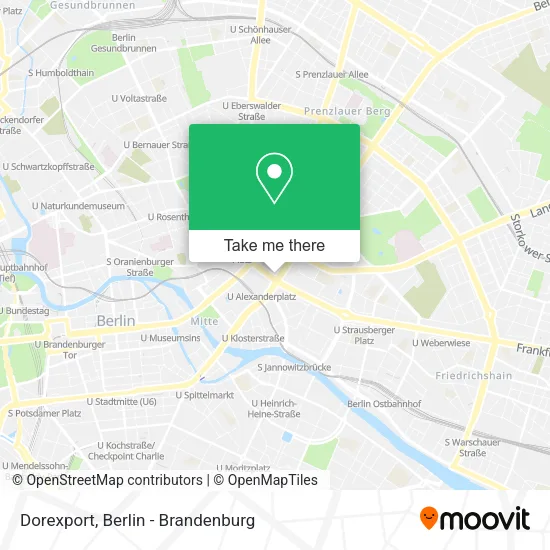 Карта Dorexport