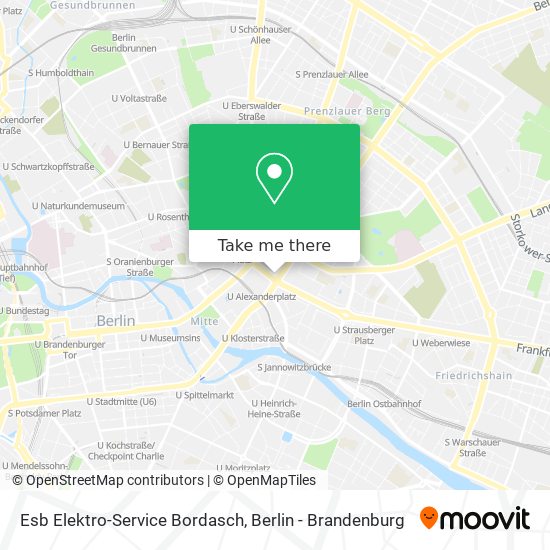Esb Elektro-Service Bordasch map
