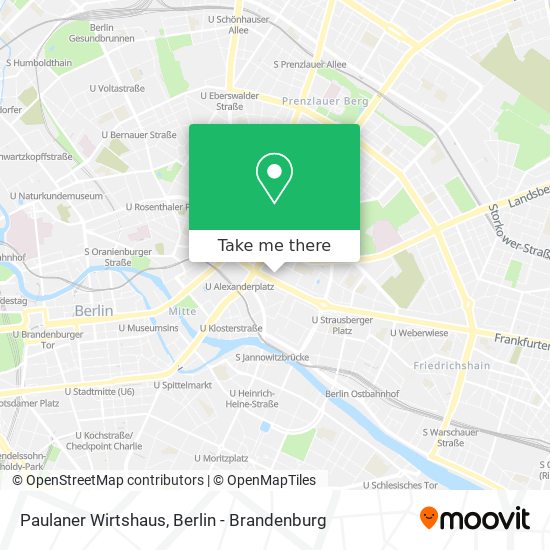 Paulaner Wirtshaus map