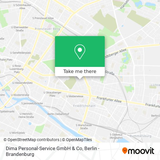 Dima Personal-Service GmbH & Co map