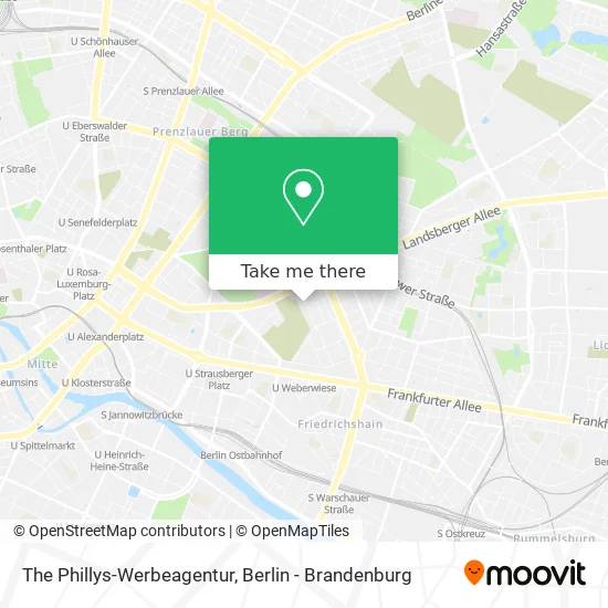 The Phillys-Werbeagentur map