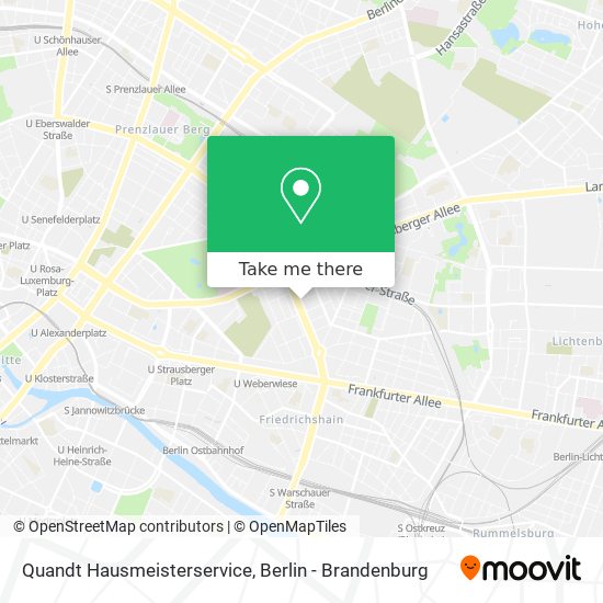 Карта Quandt Hausmeisterservice