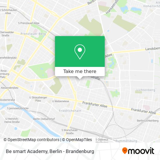 Be smart Academy map