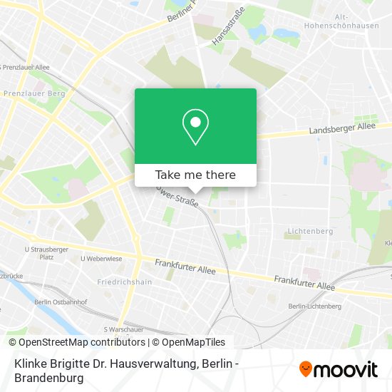 Klinke Brigitte Dr. Hausverwaltung map