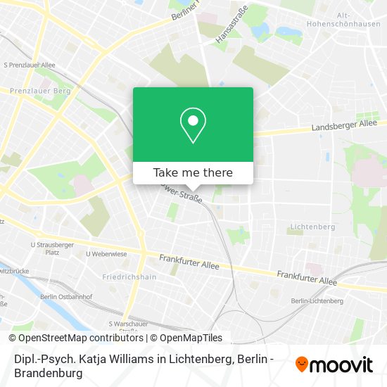 Dipl.-Psych. Katja Williams in Lichtenberg map