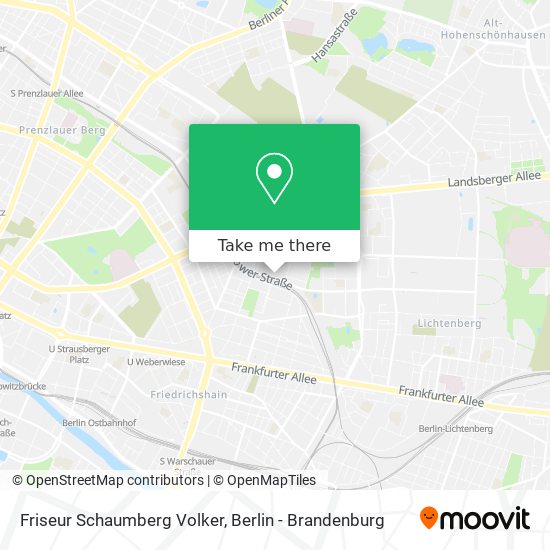 Friseur Schaumberg Volker map