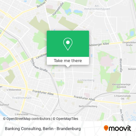 Banking Consulting map