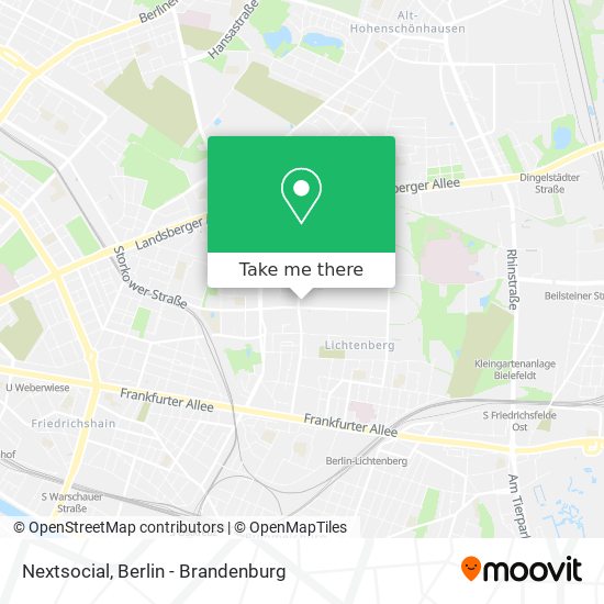 Nextsocial map